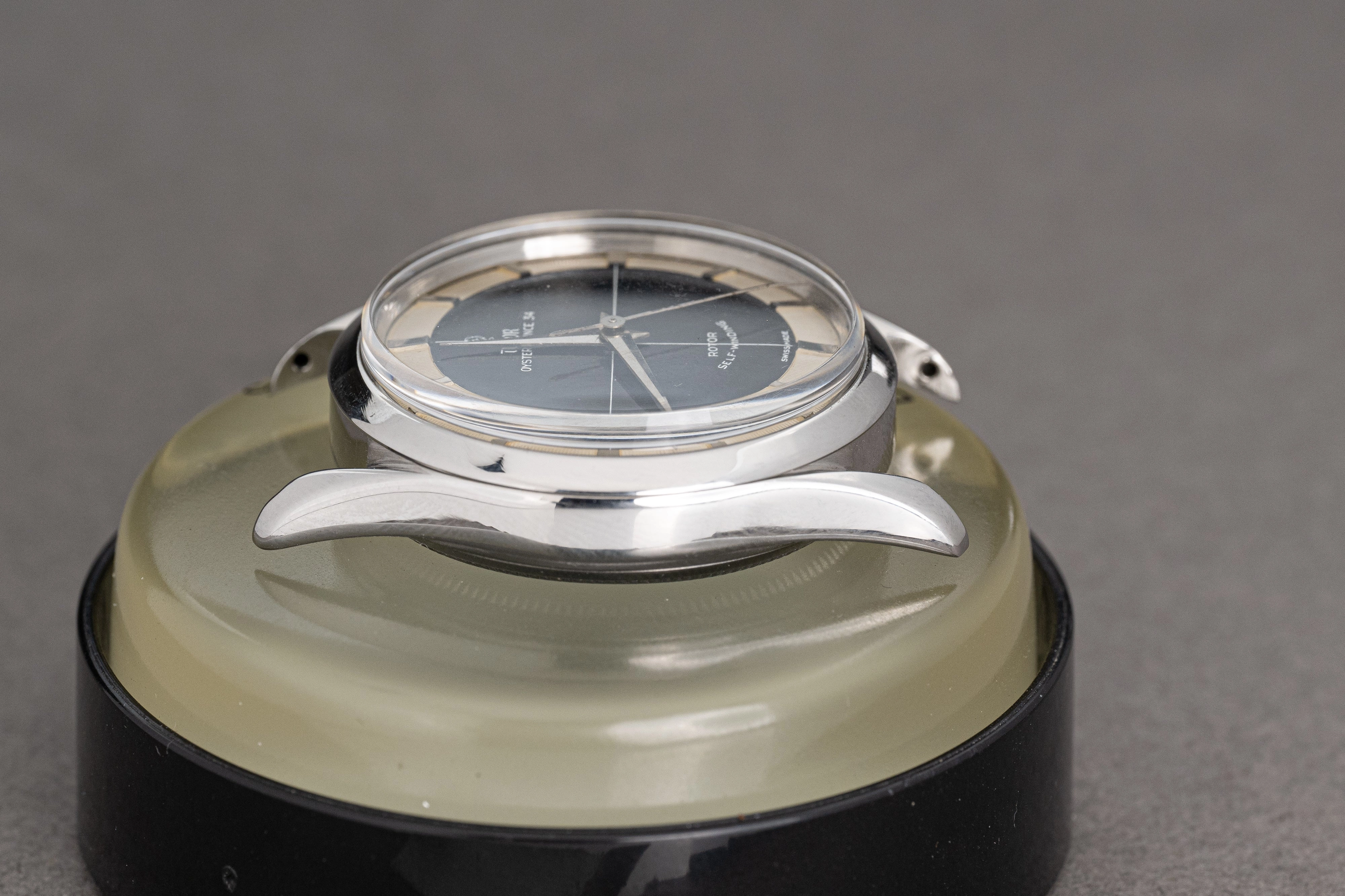 Vintage Tudor 7950 Oyster Prince Big Rose 34mm on Deployant Strap
