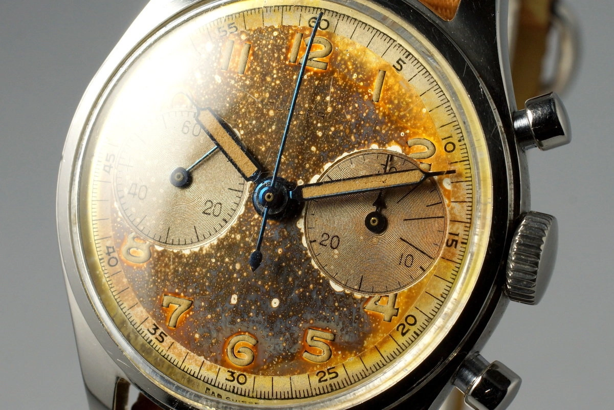 Vintage Turler Chronograph with Tropical Dial