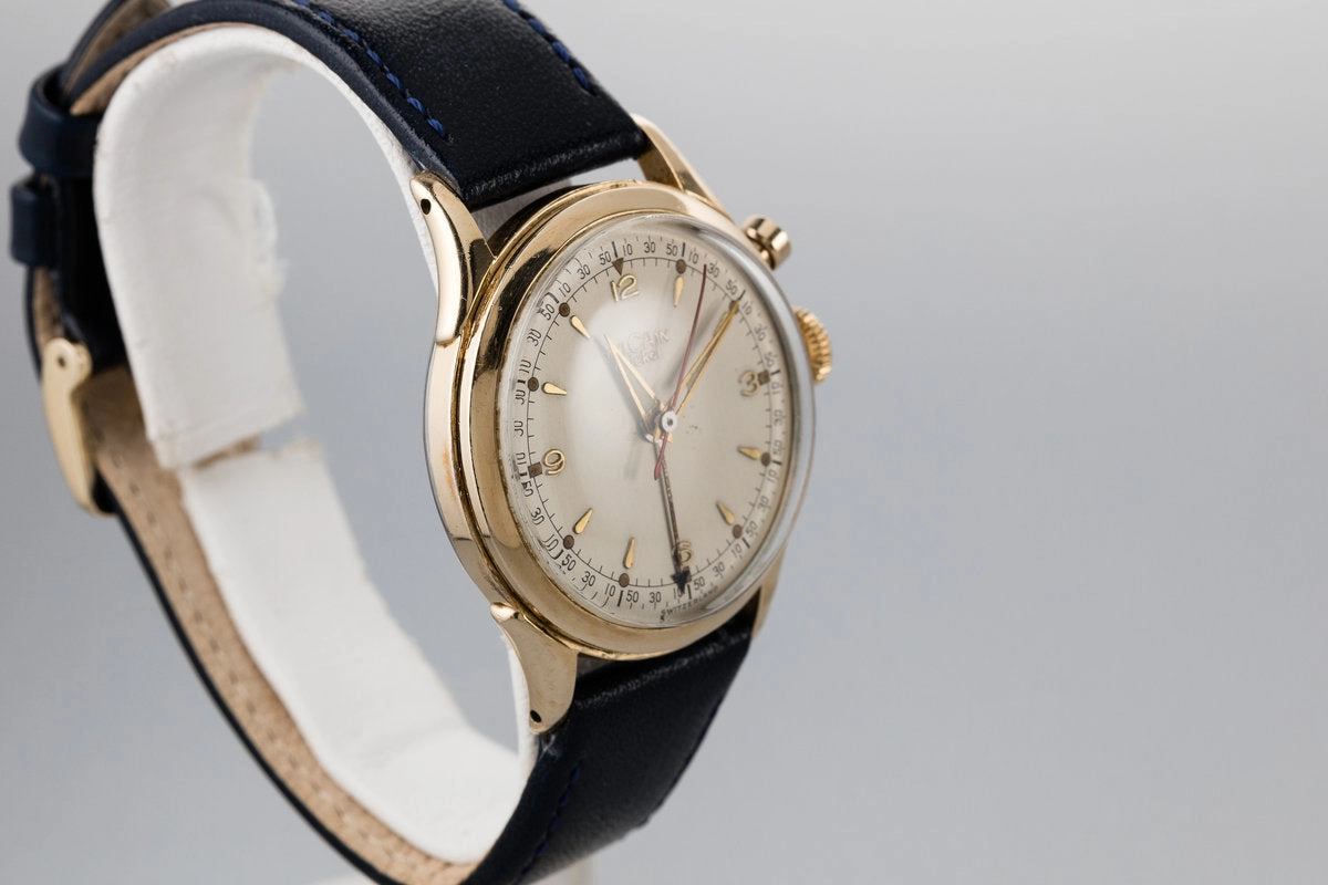 Vulcain 10K YG Cricket Alarm Watch