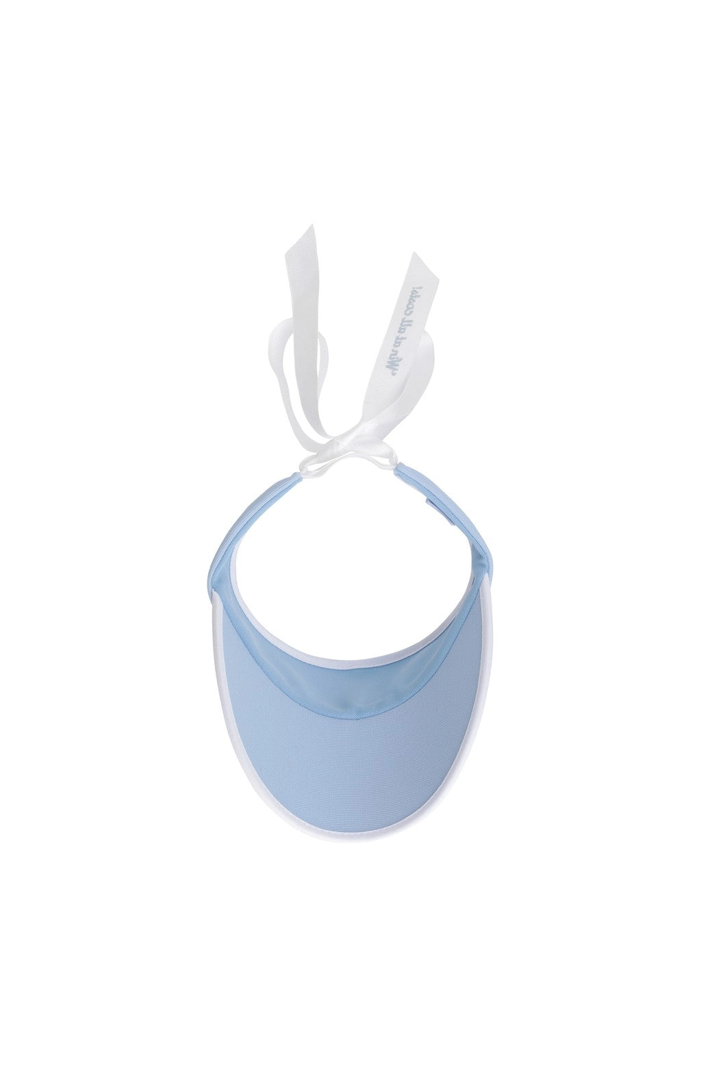 Women Ribbon Visor Light Blue