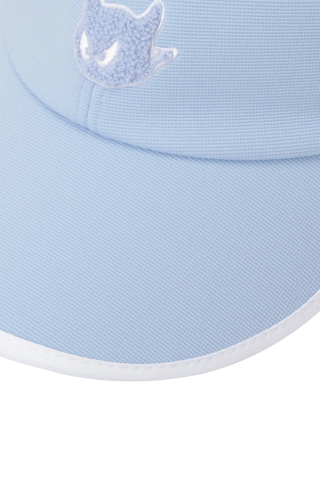 Women Ribbon Visor Light Blue
