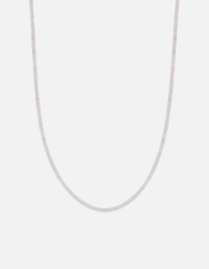 Zane Moonstone Necklace, Sterling Silver
